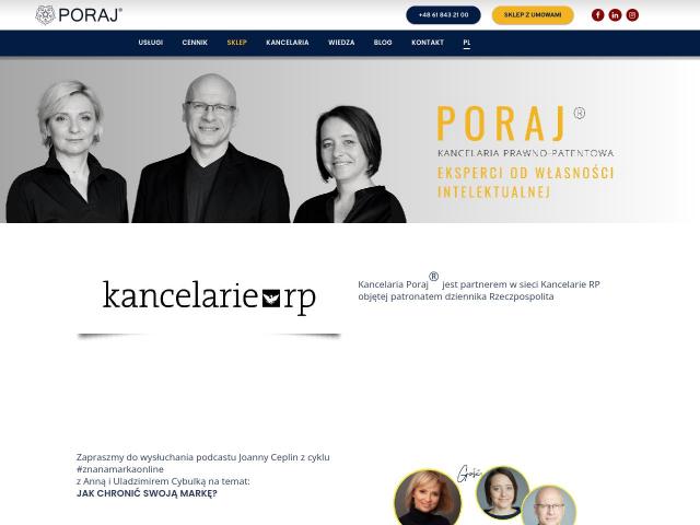 PORAJ - Kancelaria Prawno-Patentowa