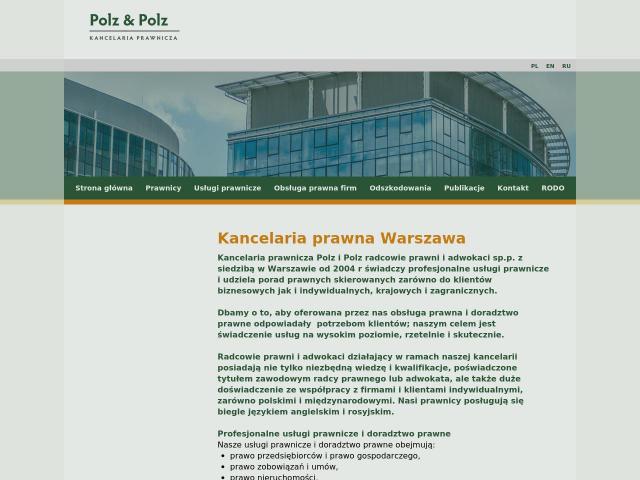 Kancelaria Prawnicza Polz i Polz radcowie prawni sp.p.